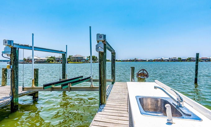 Royal Lagoons House | Dog-friendly getaway with ocean and bay views, WiFi, washer/dryer, & central A/C