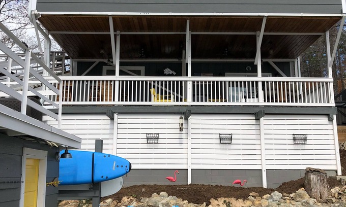 Lake Lure House | Dog friendly, hot tub, Message for availability due to storm. No boating