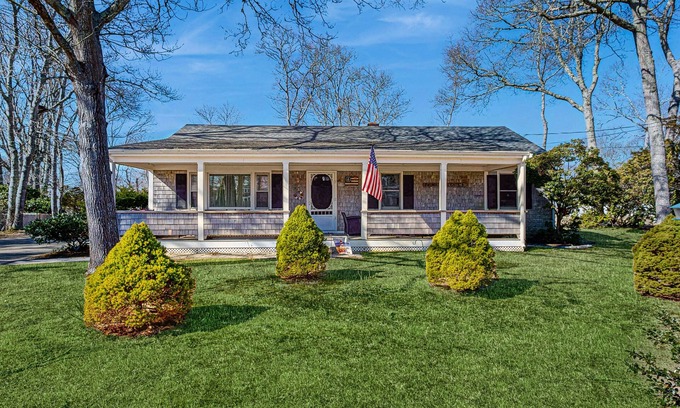 Falmouth Heights House | Dog-friendly house with gas grill & deck - walk to beaches