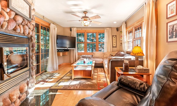 Eagle River House | Dog-friendly waterfront cabin w/wood-burning fireplace, boat dock, & firepit