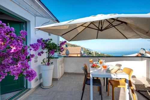 Sant'Agata sui Due Golfi House | Domus Smeraldo terrace and sea view Amalfi Coast