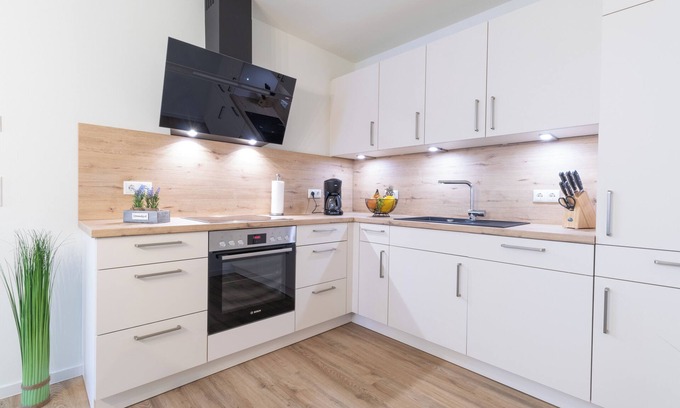 Dorumer Neufeld Apartment | Dorumer Sielhuss 11 mit Sauna und Balkon