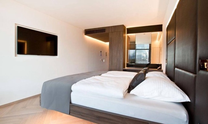 Laakirchen House | Double room deluxe Salzburg view, breakfast, non-refundable - COOL MAMA Hotel Salzburg
