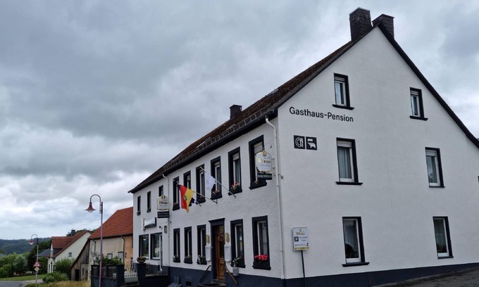 Udersdorf Cottage | Double room shower/toilet - B & B Üdersdorf
