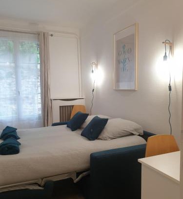 Cachan Apartment | Double-studio 4p Calme 100m métro idéal Séjour Maison examens