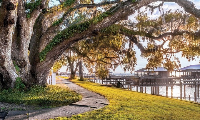 Fairhope Apartment | Down By The Bay, Just across the street from the Fairhope Pier