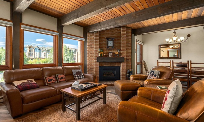 Steamboat Springs Condo | Downhill Den, Easy walk to the Gondola with mountain views!