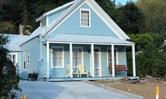 Downieville House | Downieville Dreams: Steps to Biking, Swimming and Dining!