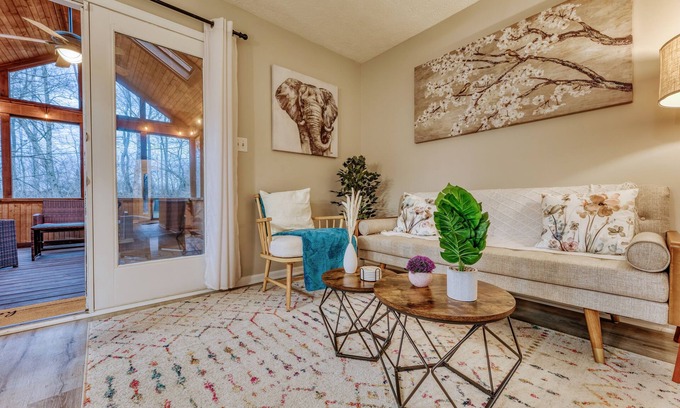 Wayne House | Downstairs BR! Pet Friendly house w/4BR, fenced yard & Sun Room
