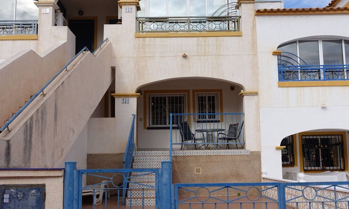 Monte Faro Apartment | Downstairs two bedroomed one bathroom apartment . Gated access for security.