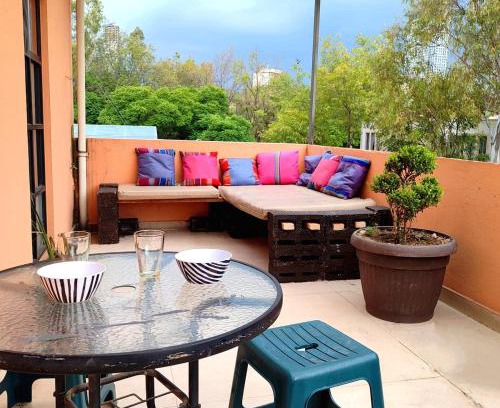 Cuauhtemoc Apartment | Downtown apartmen with private terrace
