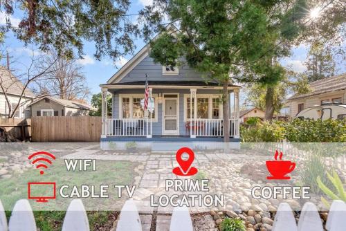 Napa House | Downtown Napa HOT TUB Retreat - 3 Bed l 2 bath