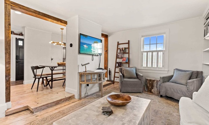 Newburyport House | Downtown Oasis | Garden Retreat + Private Bunkhouse