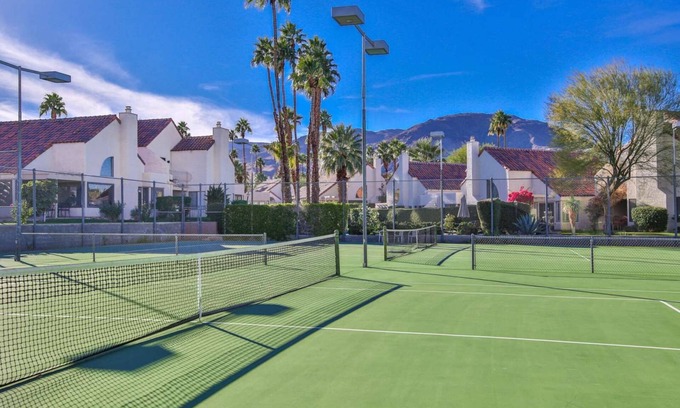 Palm Desert Condo | Downtown Palm Desert - Modern turnkey 3BR, sleeps 6, condo with AC and Pool