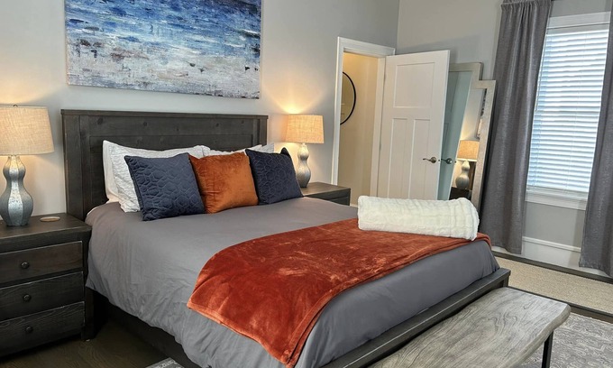 Plymouth Cultural District Apartment | Downtown Plymouth Historic Waterfront Luxury Apartments Ocean View