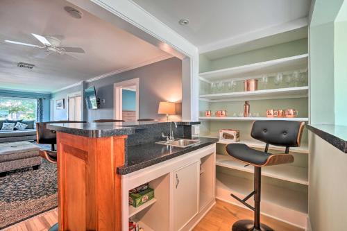 Lake George House | Downtown Retreat with Grill, Fire Pit and Wet Bar