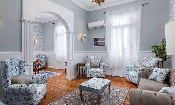 Al-Azbakiyah Apartment | "Downtown Sunny Hideaway: Vintage, 7balconies AC, WiFi in charming Cairo