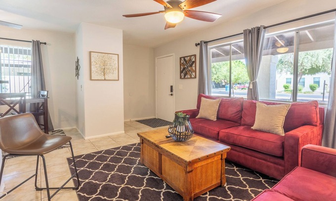 Maple-Ash House | Downtown Tempe Bungalow w/Office steps to ASU & Mill Ave.