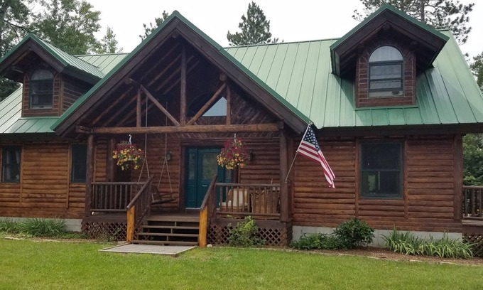 Grayling Cabin | Dream Log Cabin on Big Creek