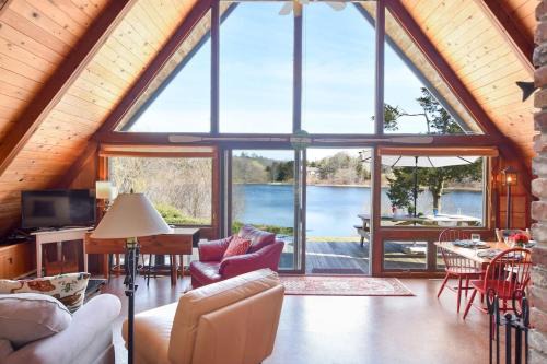 East Orleans House | Dream Waterfront A-Frame in Orleans