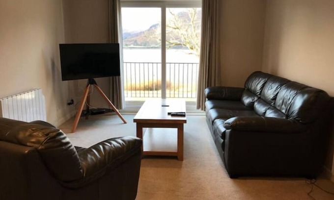 Fort William Condo | Duisky Apartment with view over loch Linnhe.