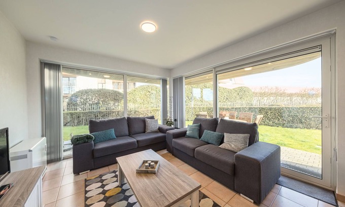 Middelkerke Apartment | Dune Garden Hideaway
