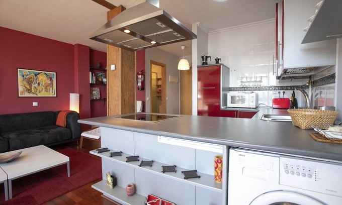 San Vicente de la Barquera Apartment | DUPLEX WITH VIEWS TO THE BAY, WITH WIFI AND PARKING