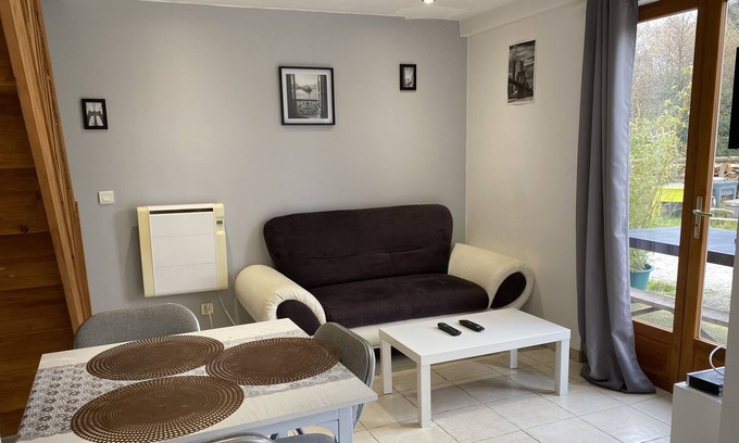 Tourville-en-Auge Apartment | Duplex apartment with terrace