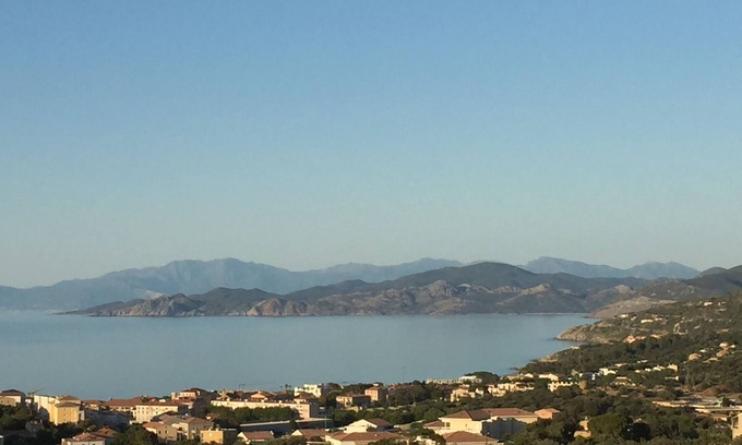 L'Ile-Rousse Apartment | DUPLEX GRAND STANDING, 133 M2 SEA VIEW, 8 PERS.2 TERRACES 29m2, WIFI, CLIMATIS