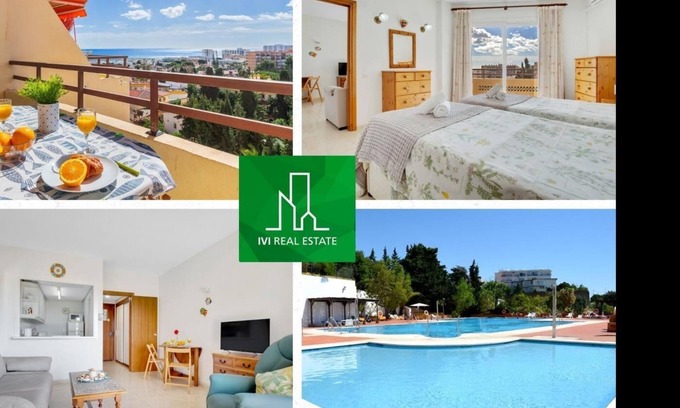 Carihuela Apartment | Duquesa 506 - 2 Terraces with Sea Views, Swimming pool, Parking