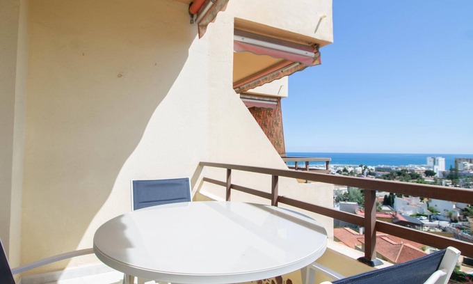 Carihuela Apartment | Duquesa 603 - 2 Terraces with Sea Views, Swimming pool, Parking