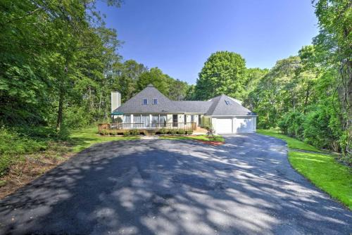 Waquoit Village House | East Falmouth Home with Deck and Grill 4 Mi to Beach!