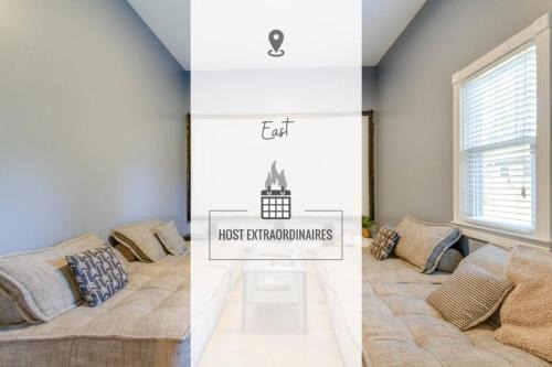 Cleveland Park House | East Nash Enclave Movie Room Private Yard