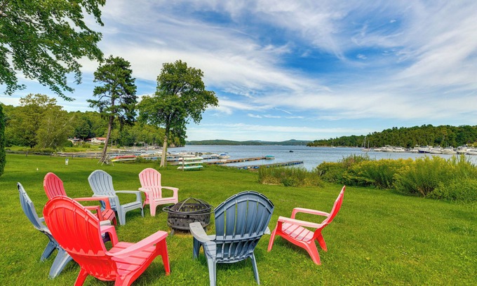 Malletts Bay House | Easy Docking at Lake Champlain Family Retreat!