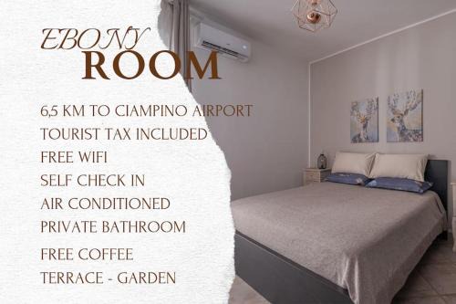 Zona XIX Casal Morena House | Ebony Room near Airport CIA e Metro