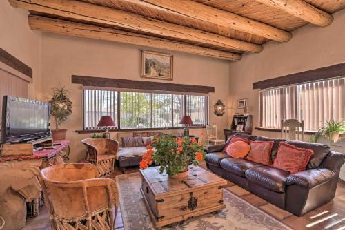 El Prado House | Eclectic El Prado Home with Hot Tub Near Downtown!