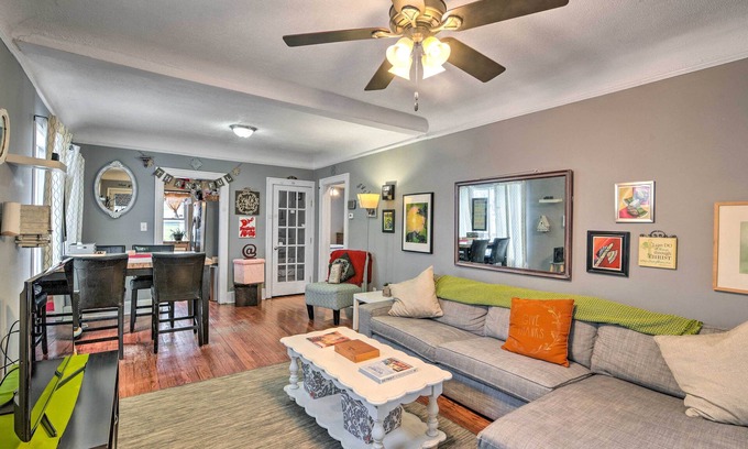 Dearborn House | Eclectic Escape w/Sunroom - 2 Miles to Downtown!