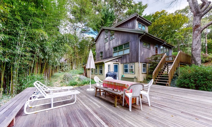 Woods Hole House | Eclectic home w/outdoor patio, close to golf and the beach