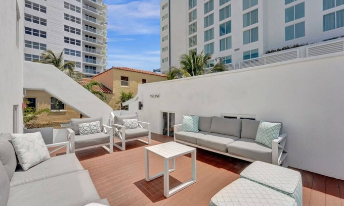 Barrier Island Apartment | Eden Collection Studio Steps to beach!