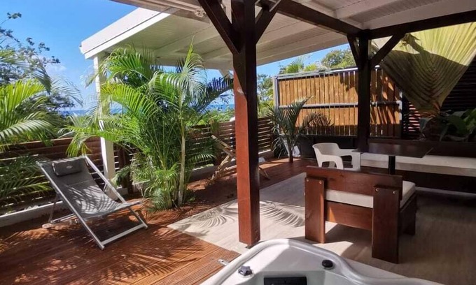 Pointe-Noire House | Eden forest villa bungalow de luxe spa cacao