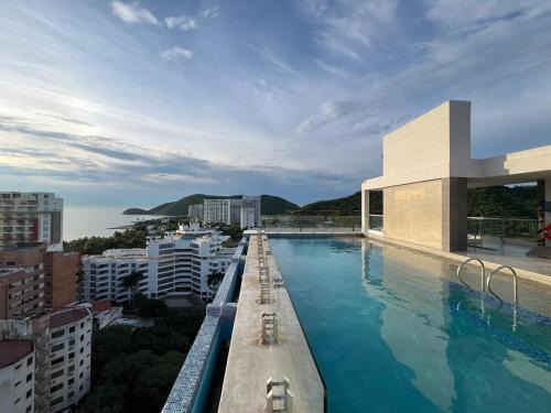 Pozos Colorados Apartment | Edificio Caribe Palma, Cabo Tortuga, Santa Marta