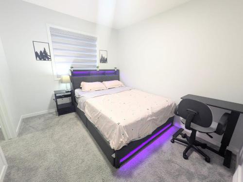 Northwest Calgary House | Edith Gate Luxe Bedroom 2 Homestay
