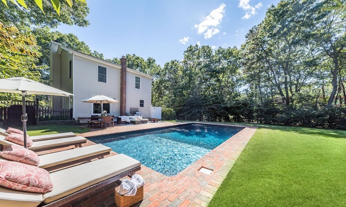 East Hampton North House | EH Village Fringe Beach House - Pool, Pet-Friendly, and Beautiful Beaches