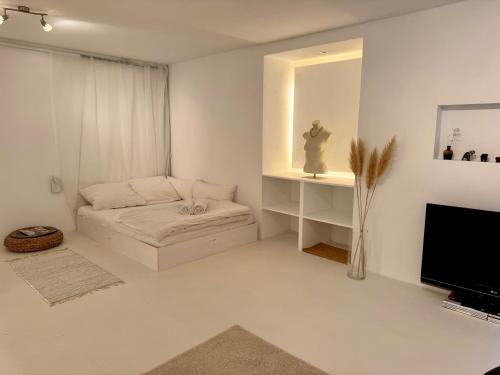 Hasenbergl-Lerchenau Ost Apartment | Eigene Souterrain Keller Wohnung nähe Oktoberfest