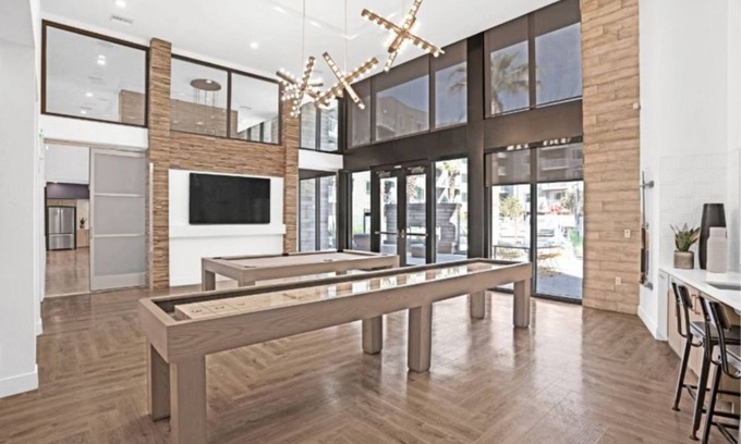 Fremont Condo | Elegant 1BR Condo w Pool & Fire Pit at Aya Apartments