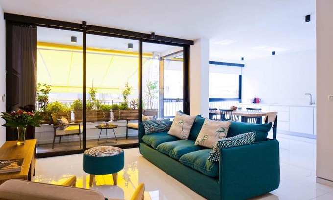 Tel Aviv Apartment | Elegant 2BR with Veranda close to Beach by FeelHome