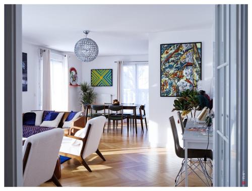 Villiers-sur-Marne Apartment | Elegant 4 pieces avec 2 Parking à 20 min de Paris et Disney
