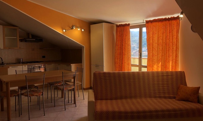 Caramagna Ligure Apartment | elegant attic and mountain bikes