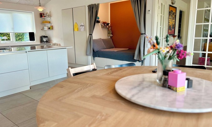 Odense Villa | Elegant Family Villa With Large Wooden Terrace & Fenced Garden