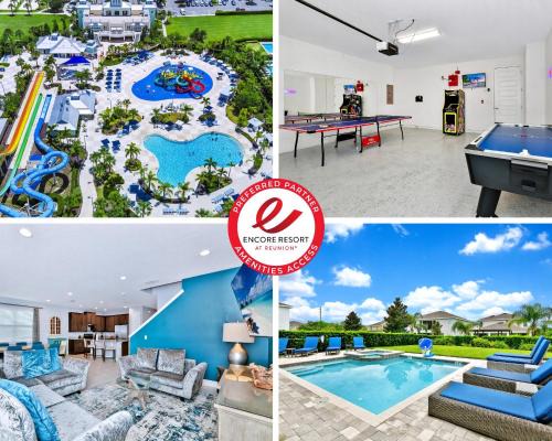 West Kissimmee House | Elegant Home With Private Pool, Waterpark & Resort Access Near Disney At Encore Resort - 7610Wi